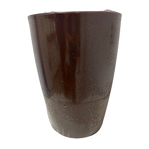 Vaso Pantanal Liso 31X50 MARROM STONE EFFECT