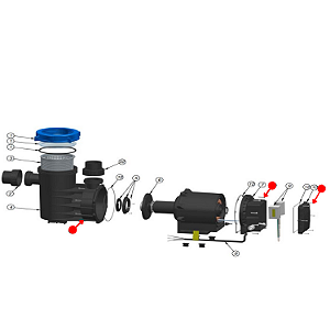 Kit Parafusos  para Bomba Syllent PF42/48 (3D1001A)