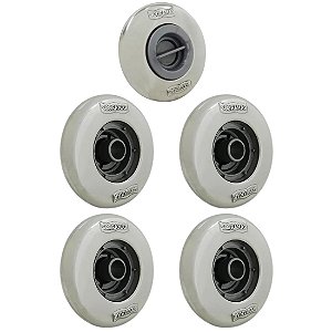 Kit 1 Dispositivo de Aspiração e 4 Retornos Inox Sodramar 50mm