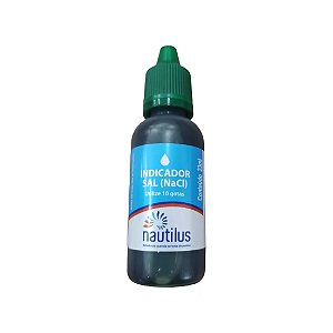 Refil Para Kit Teste Indicador Sal Nautilus 23ML
