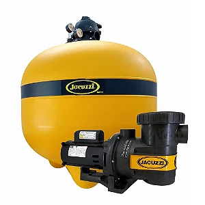 Conjunto Filtrante Para Piscinas Com Filtro 30 TP E Bomba 2B 2CV Jacuzzi Até 164 Mil Litros
