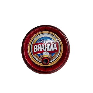Tampa Barril Gesso Decorativo Brahma