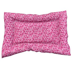 Colchonete Pet Tecido GG Isa Pet Rosa