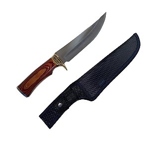 Faca Titânio Artesanal Lâmina 18cm