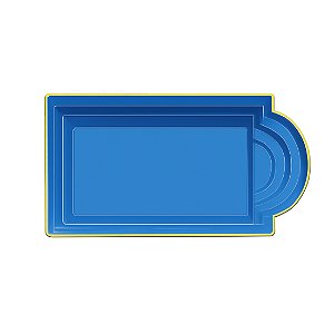 Piscina de Fibra Modelo SR670 - 22.000 Litros