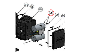 Kit De Placa e Capacitor UF - HI48M300-220V/AS (3,0CV) - (3D1060A) - Monofásico Syllent