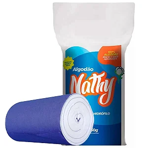 Algodão rolo 500g Hidrófilo Nathy