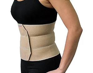 Faixa cinta abdominal 3 elásticos Macom