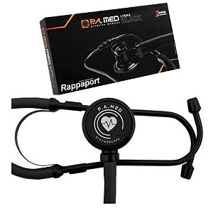 Estetoscopio Rappaport linha Black P.A Med Black