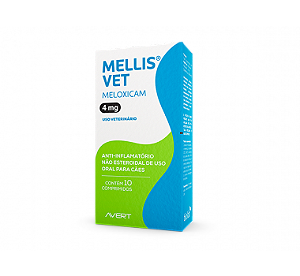 Anti-inflamatório Mellis Vet Avert 4mg para Cães