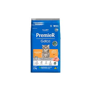Ração Premier Ambientes Internos Frango Para Gatos Filhotes 1,5kg