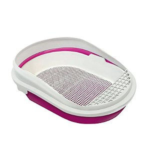 Bandeja Higiênica Furba Furacão Pet Rosa