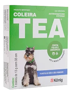 Tea Coleira Antipulgas para Cães 13g - 33cm - Konig