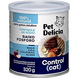 Ração Úmida Pet Delícia Gatos Control Baixo Fósforo 320g