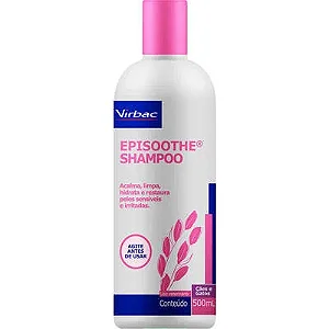 Shampoo Virbac Episoothe Para Peles Sensíveis E Irritadas 500ml