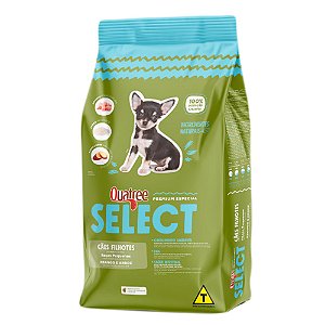 Ração Seca Quatree Select Frango E Arroz Cães Filhotes Raças P 1kg