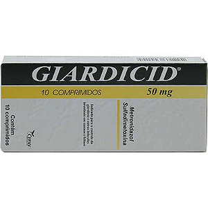 Antibiótico Giardicid Pharma 50 Mg C/10 Comprimidos