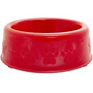 Comedouro De Patinha Vermelho 300ml