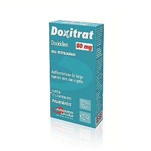 Antibacteriano Doxitrat 80mg C/12 Comprimidos