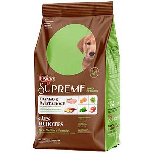 Ração Quatree Supreme Filhotes Sabor Frango e Batata Doce 15kg