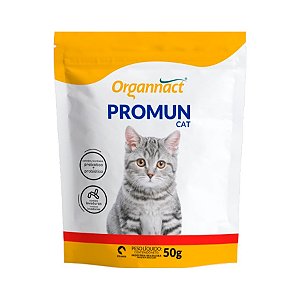 Suplemento Vitamínico Organnact Promun Cat 50g - Organnact