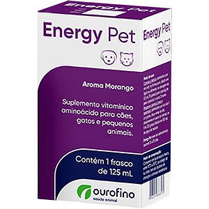 Suplemento Ourofino Energy Pet 125ml