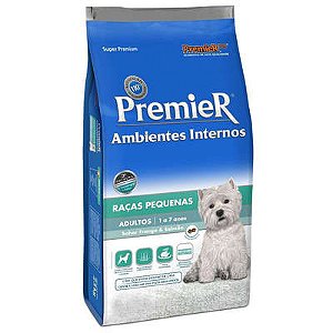 Racao Premier Pet Ambientes Internos Caes Adultos Frango E Salmo 1kg
