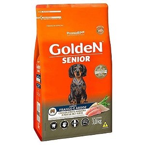 Ração Premier Golden Sênior Seca para Cães 3kg