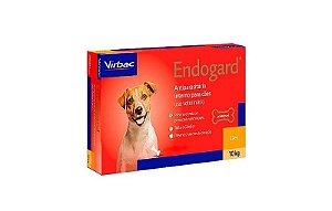 Vermífugo Endogard Virbac Proteção para Cães 1 Comprimido