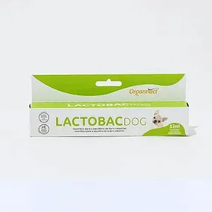 Lactobac Dog Organnact Suplemento Vitamínico 13 ml