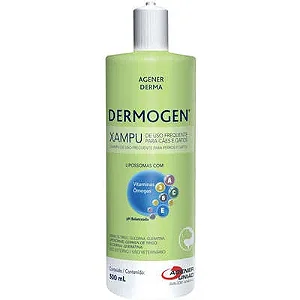 Shampoo Dermogen Equilíbrio para Cães e Gatos 500ml - Agener