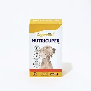 Suplemento Organnact Nutricuper para Cães - 120 ml