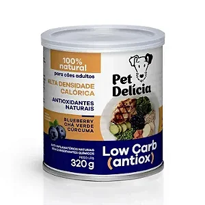 Ração Úmida Pet Delícia Cães Low Carb 320g