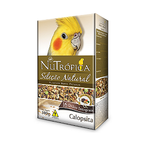 Ração Nutrópica Sementes e Extrusados Natural para Calopsitas 300g