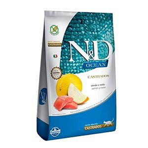 Ração Farmina N&D Prime Salmão e Melão para Gatos Adultos 1,5kg