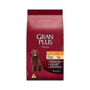 Ração Sêniores De Frango e Arroz Granplus Menu 3kg