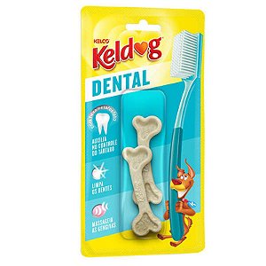 Petisco Dental Kelco Keldog Francês para Saúde Bucal 40g