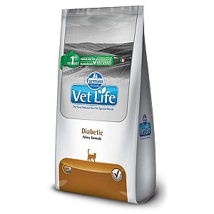Ração Vet Life Diabetic Para Gatos 2kg