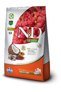 Ração Farmina N&D Quinoa Skin & Coat Peixe para Cães Adultos de Todas as Raças 2,5kg