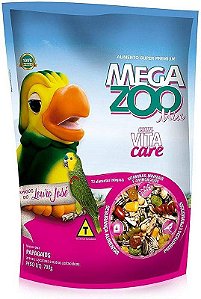 Ração Megazoo Mix para Papagaios Louro José de 700g