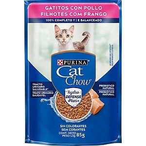 Ração Úmida Purina Cat Chow Frango ao Molho 85g