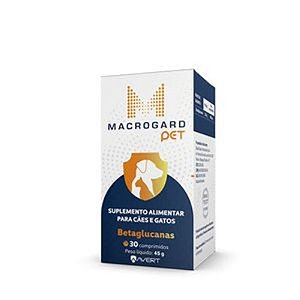 Suplemento Macrogard Pet Avert para Suporte Imunológico de Cães e Gatos de Porte Grande