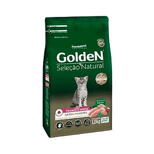 Ração Golden Seleção Natural para Filhotes Sabor Frango e Arroz 1kg