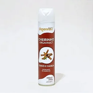 Aromatizador de Ambientes Organnact Cravo e Canela 300ml