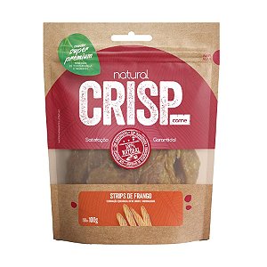 Snack Natural Crisp Carne Strips de Frango para Cães 100g
