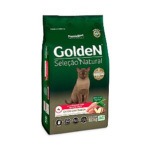 Ração Seca Golden Seleção Natural Batata Doce Para Gatos Castrados 1kg