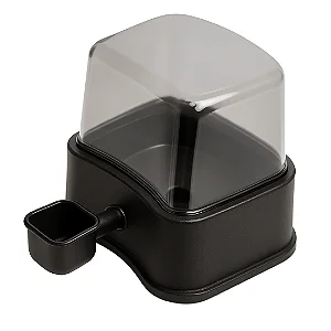Bebedouro Automático para Cães Gatos Cachorros 2,3 Litros Cor Preto