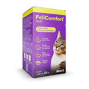 Refil Avert Feliconfort Redução do Estresse 48ml Para Gatos