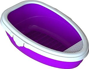 Bandeja Higiênica Furcat BBB Pet Lilás para Conforto e Praticidade
