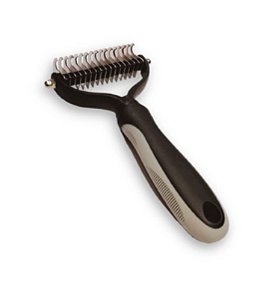 Pente Chalesco de Shedding com 17 Dentes para Cães